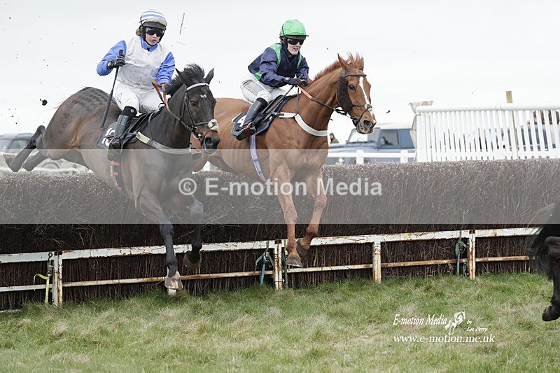 PtP 260323 0919 - New Forest Hounds Point-to-Point Larkhill 26/03/23
