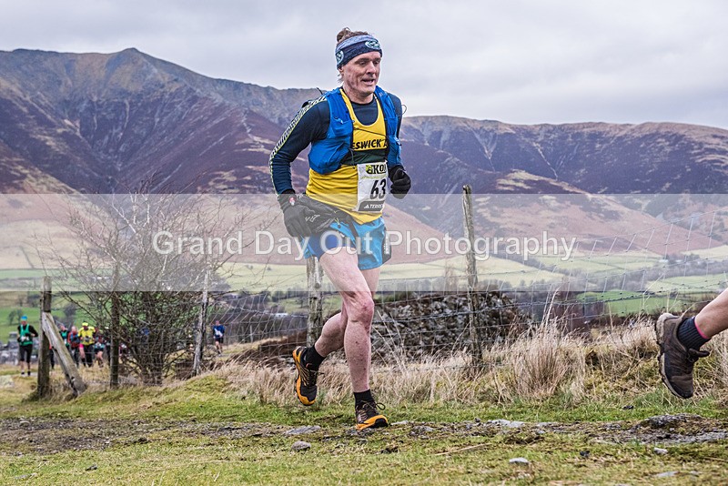 Kong CH-266 - Kong Running Clough Head Fell Race Saturday 4th February 2023