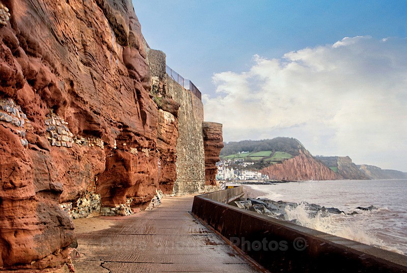 Sidmouth towards Jacobs Ladder beach - Devon Misc