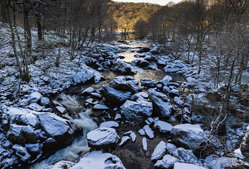 Winter river, Eryri National Park [Snowdonia] - Winter in the Mountains [Jan 2024], Eryri National Park [Snowdonia]