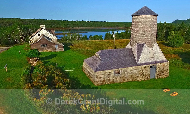Icehouse & Creamery Ministers Island St. Andrews New Brunswick Canada - Ministers Island