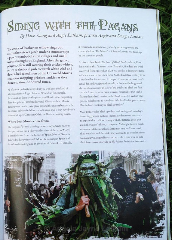 Pictures in Pagan Dawn Magazine - Commercial & Published Work