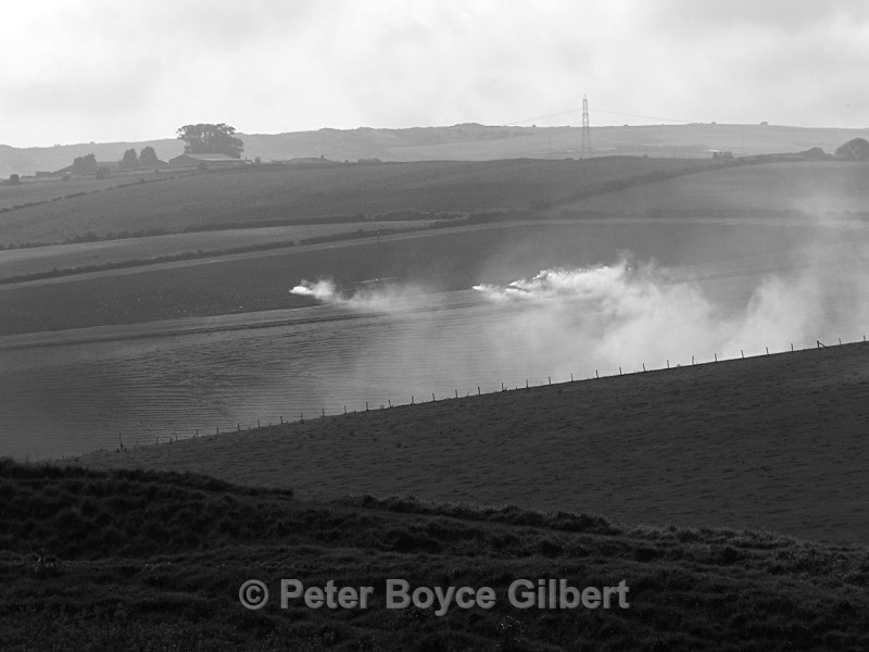 Stubble-burning, Dorset - The Countryside