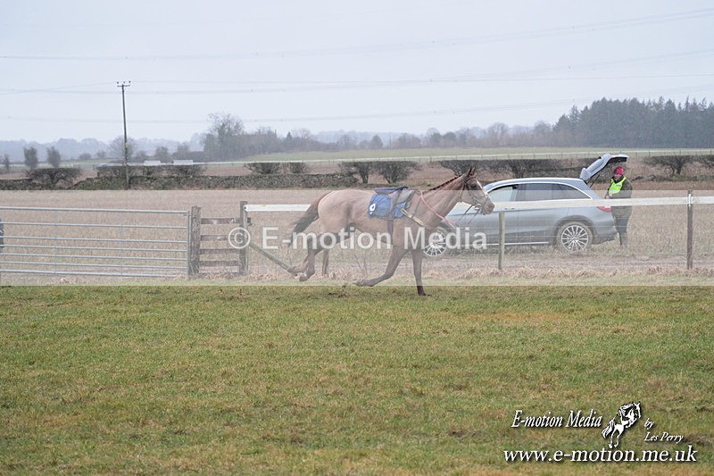 PtP 260125 301 - Cocklebarrow Point-to-Point racing with the Heythrop Hunt 26/01/25