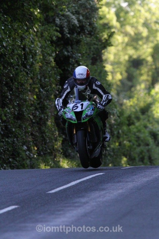 Fabrice Miguet Kawasaki / French Road Racers - Friday Practice - Solos