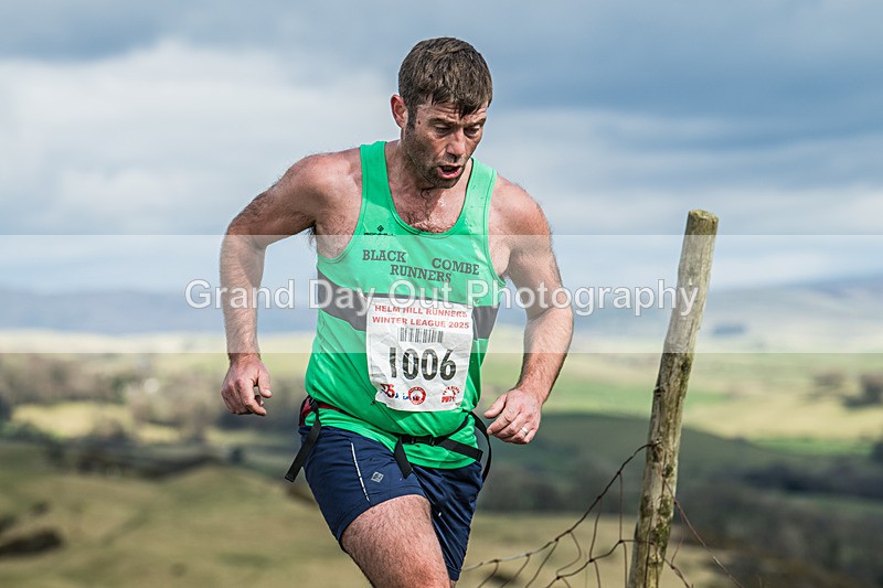 Helm Hill -489 - Kendal Winter League Helm Hill Fell Races (Under 13/15/17 & Seniors) Sunday 16th March 2025