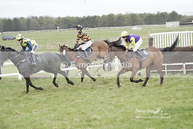 PtP 260323 0816 - New Forest Hounds Point-to-Point Larkhill 26/03/23