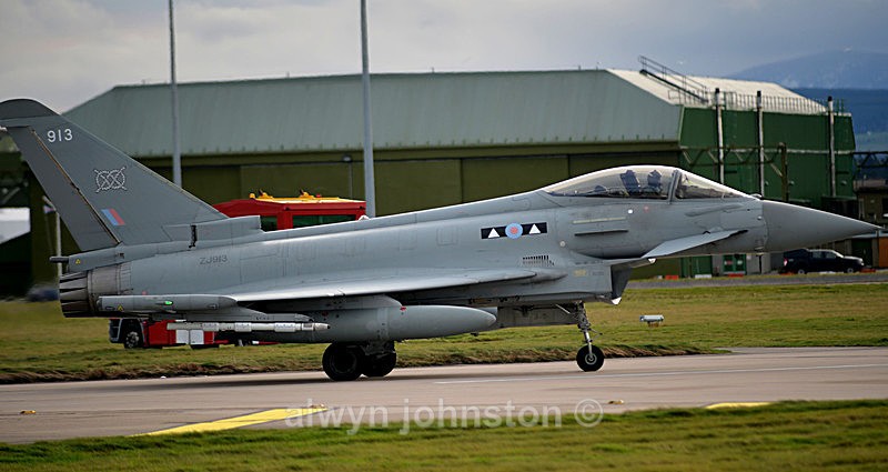 TYPHOON 6 - RAF LOSSIEMOUTH VISIT NOV 2017