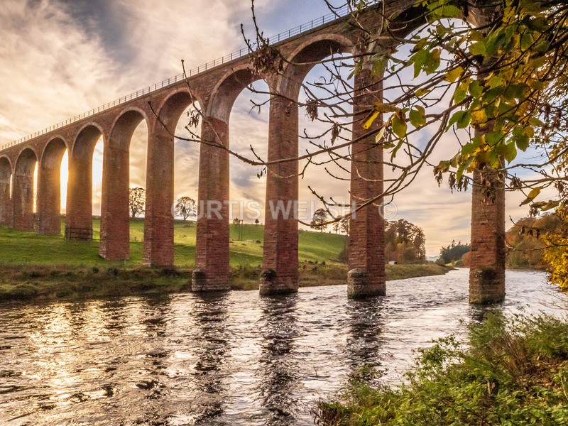 Leaderfoot Rail bridge - SCOTTISH BORDERS