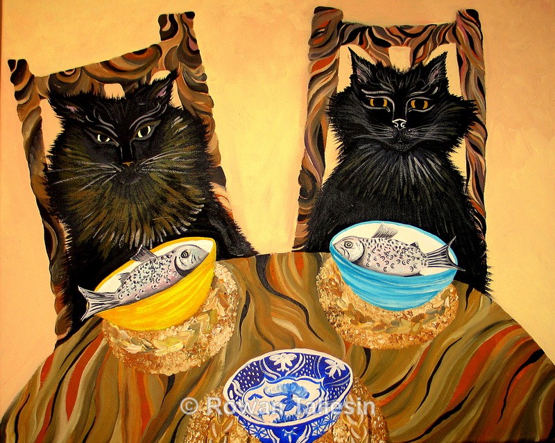 Afternoon Tea with Ruby and Belle copyright Rowan Taliesin 2014 - ANIMALS