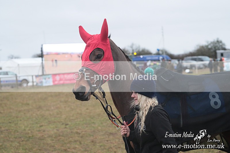 PtP 260125 384 - Cocklebarrow Point-to-Point racing with the Heythrop Hunt 26/01/25