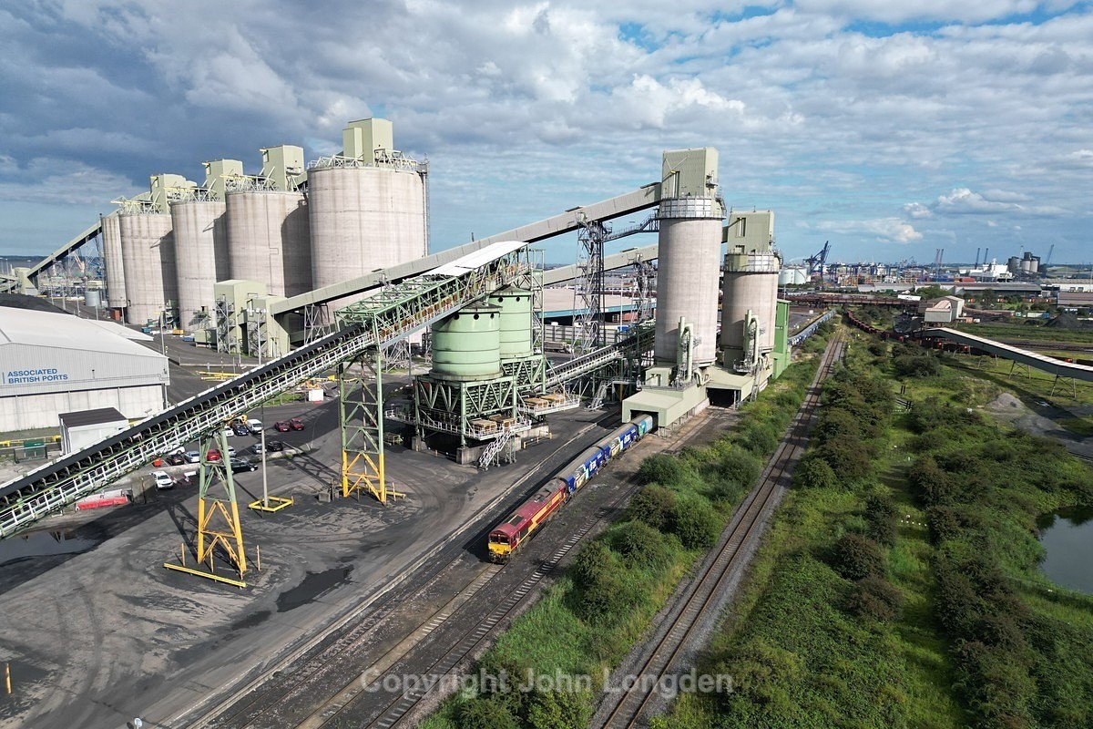 JL - 15.8.23 66040 6H79 Immingham - Drax PS, Immingham - North Lincs