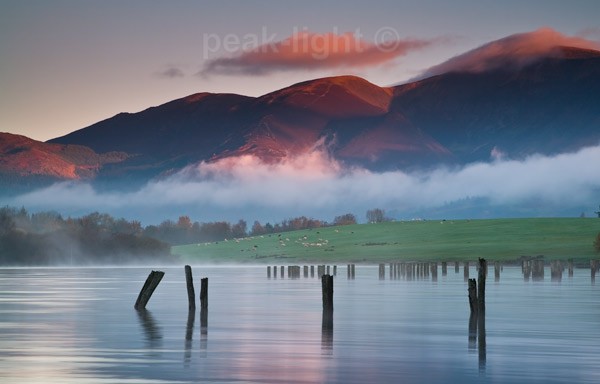 Sunrise, Derwent Water - The Lakes