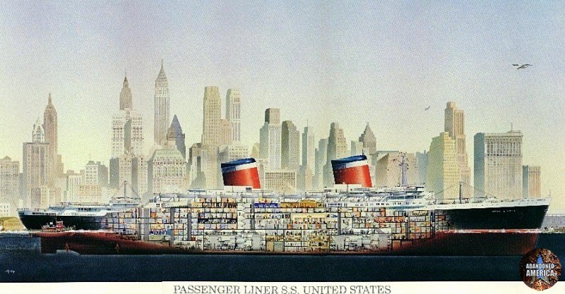  - SS United States Historical Photographs