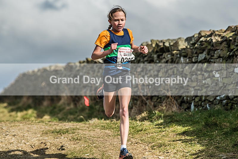 Helm Hill -46 - Kendal Winter League Helm Hill Fell Races (Under 13/15/17 & Seniors) Sunday 16th March 2025