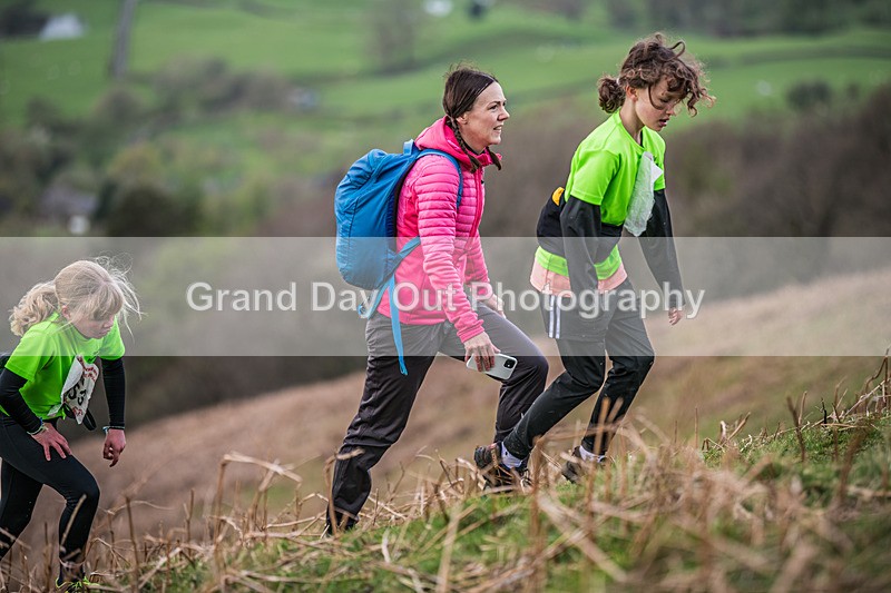 Arant Haw Juniors-109 - Kendal Winter League Arant Haw (Junior Races) Sunday 14th April 2024