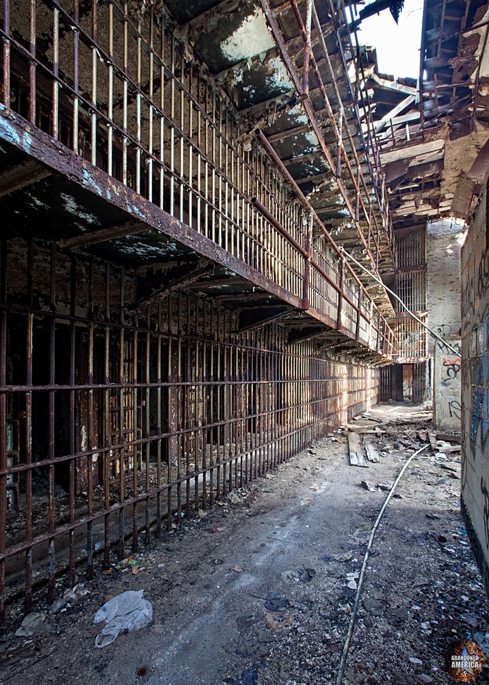 Old Essex County Jail Photo - Abandoned America