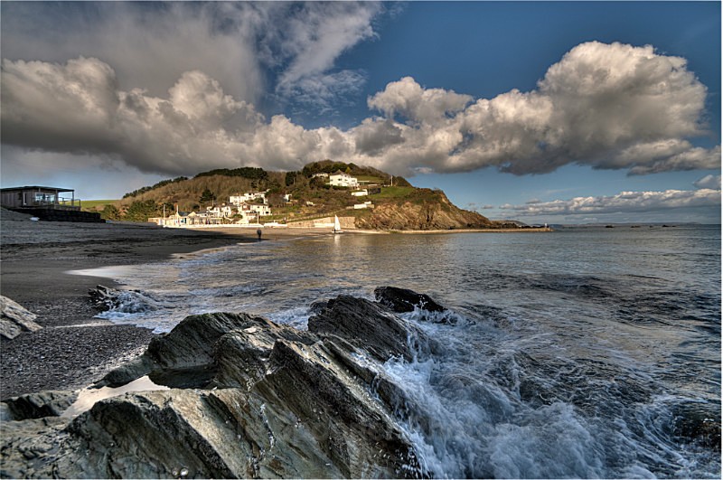 Late springtime evening at Millendreath - Looe