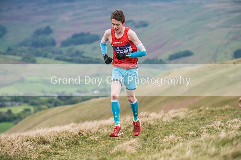 Under 20s-22 - UKA 2026 Senior Inter-Counties Mountain Race - Sedbergh Sunday 3rd May 2026 - Under 20's Trial Race