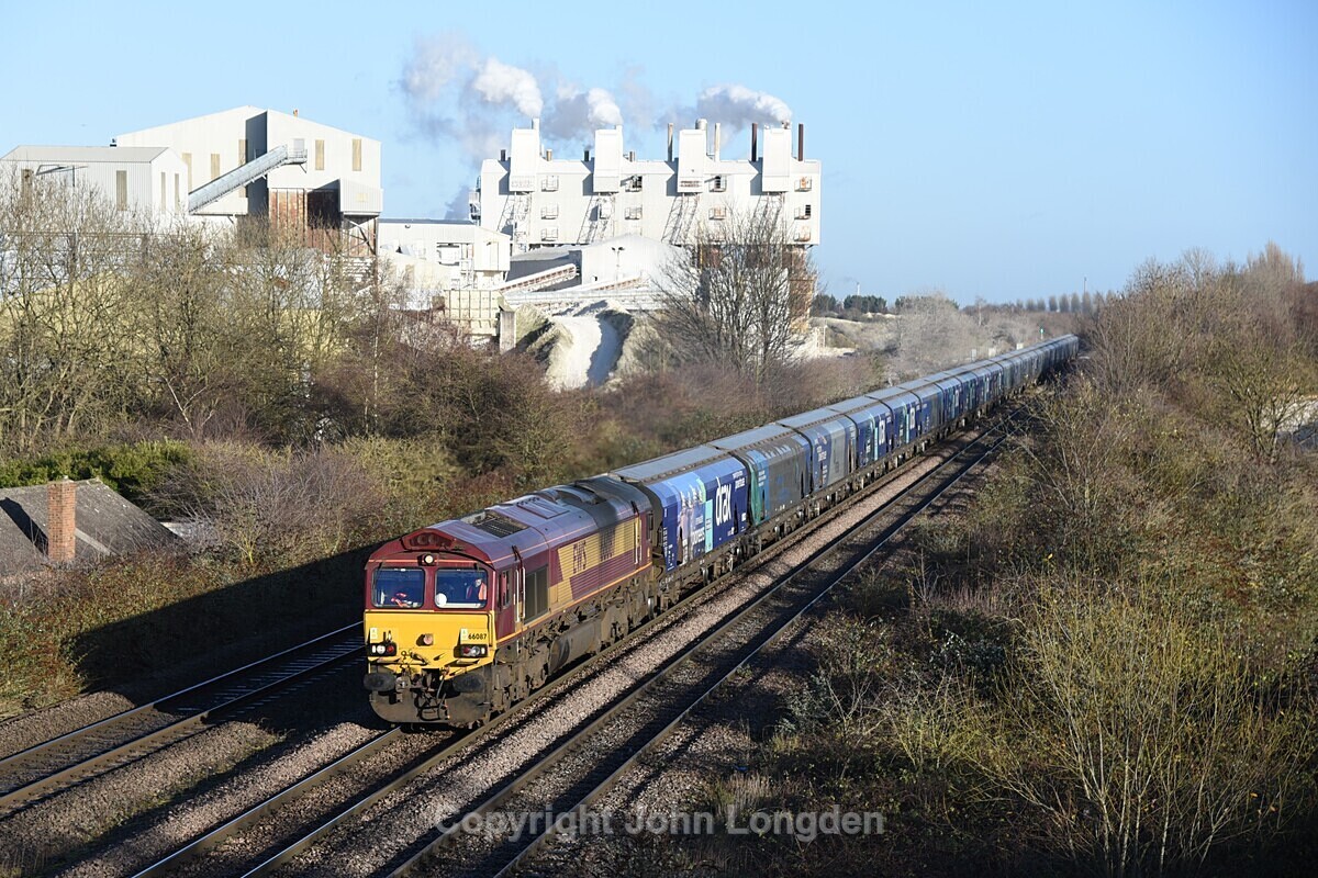 JL - 15.12.20 66087 6H63 Immingham Biomass - Drax PS, Melton Ross - North Lincs