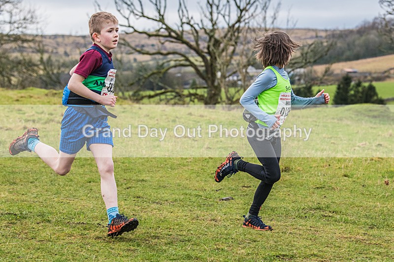 Cunswick U13-33 - Kendal Winter League Cunswick Scar Junior Under 13 Fell Race Sunday 26th January 2025