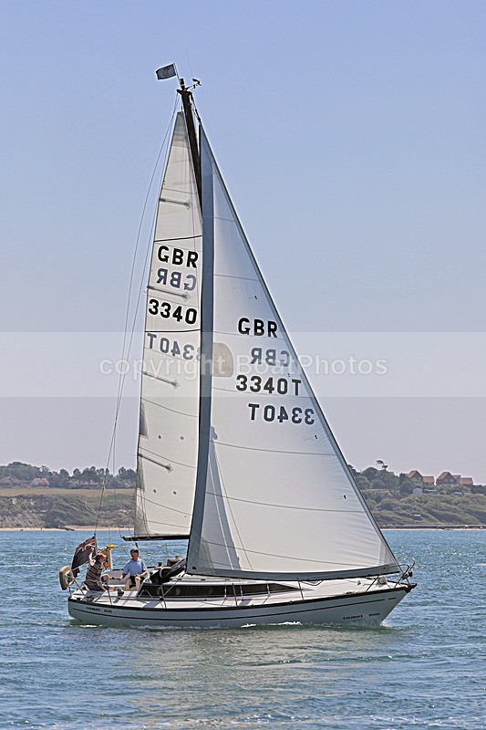 180711 STARSHINE GBR3340T 1Y3A1416 - Sailboats - monohull