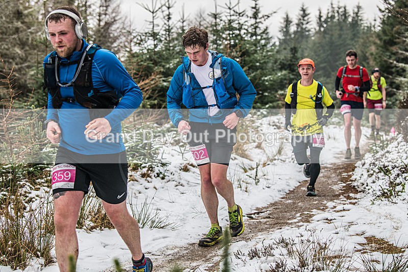 Glentress-1103 - High Terrain Events Glentress 10K 21K & 42K Trail Races Sunday 16th February 2025