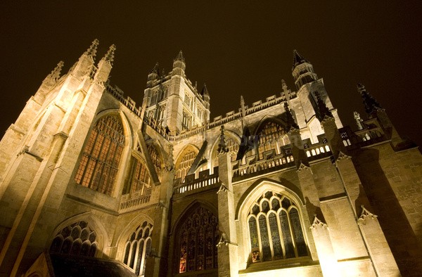 Bath Abbey Night _BA032 - Bath landscape Photography