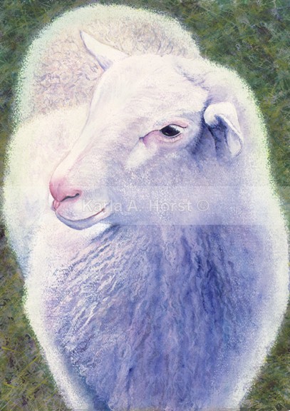 A Bit Sheepish - Original Art