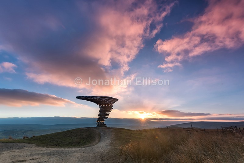 Singing Ringing Tree Sunrise - Lancashire