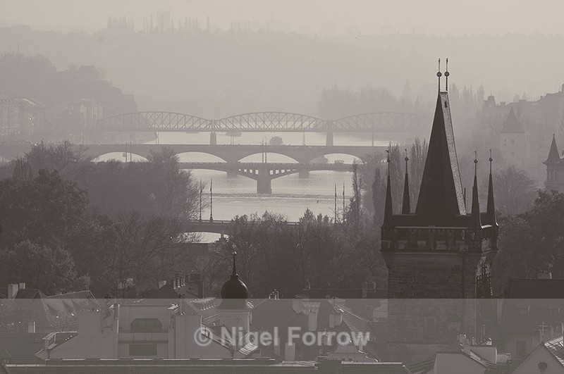 Misty Prague morning - Prague, Czech Republic