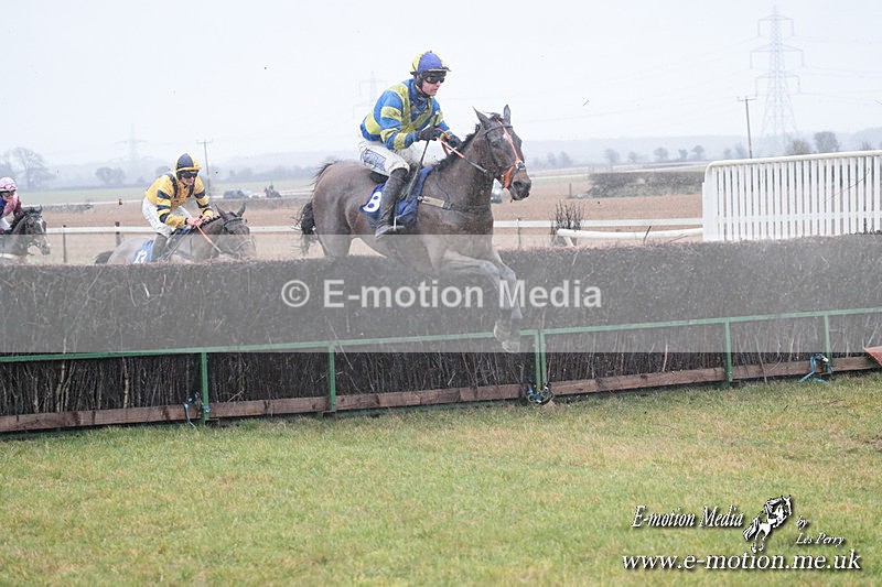PtP 260125 312 - Cocklebarrow Point-to-Point racing with the Heythrop Hunt 26/01/25