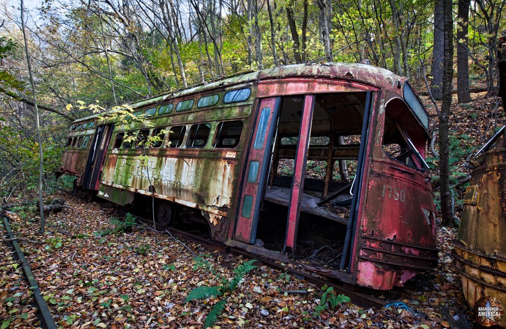 Trolley Graveyard | Slumped - The Trolley Graveyard