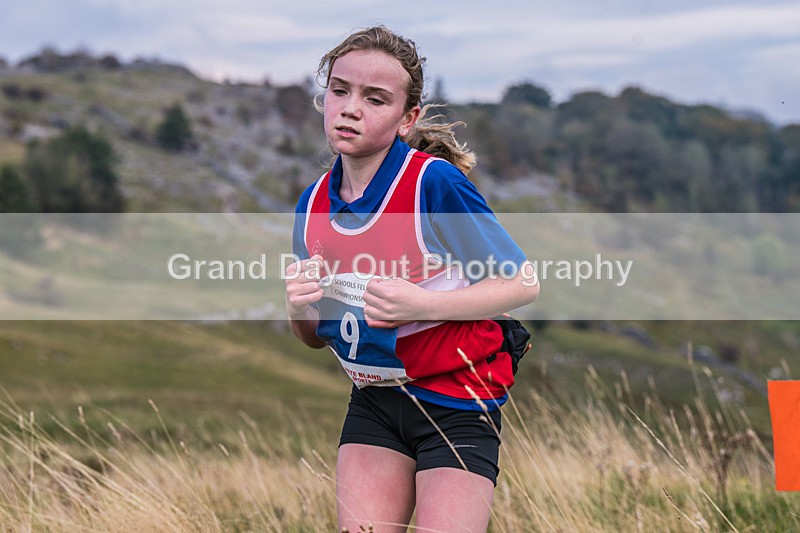 Year 7-236 - The English Schools Fell Running Championship Giggleswick Year 7 Sunday 6th October 2024