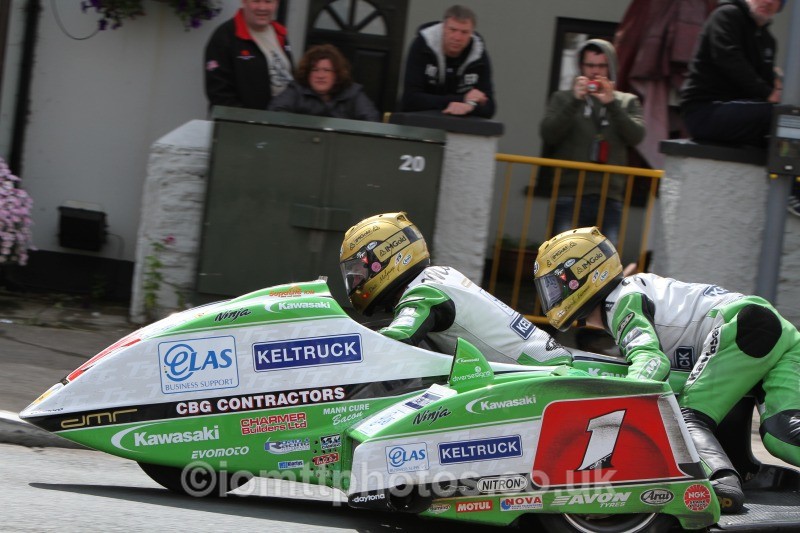 Dave Molyneux & Patrick Farrance - Sure Sidecar Race 2
