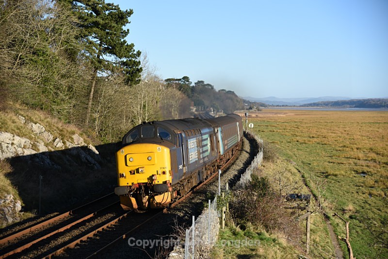 JL - 2.1.17 37425 2C47 10.04 Preston - Barrow, Kents Bank - Cumbrian Coast (north to south)