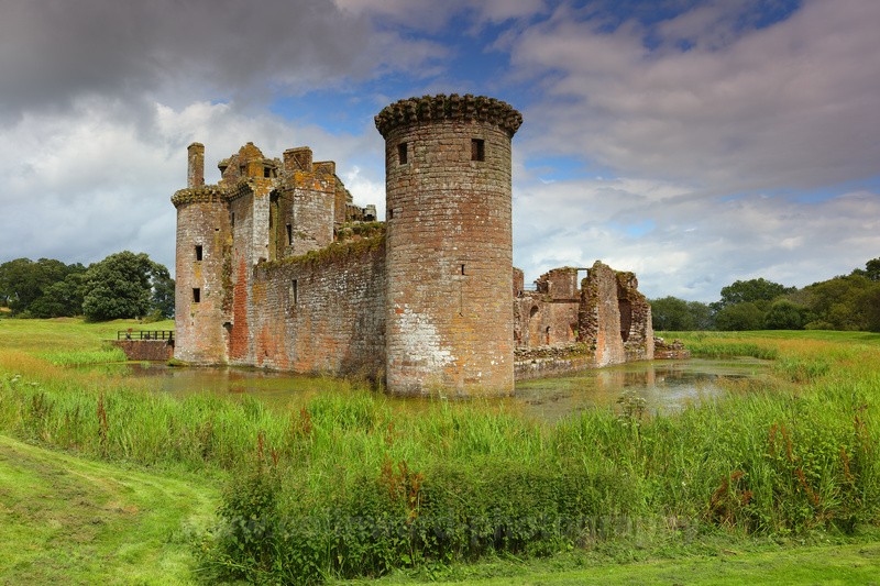 Caerlaverock Castle near Dumfries, Scotland - Scotland