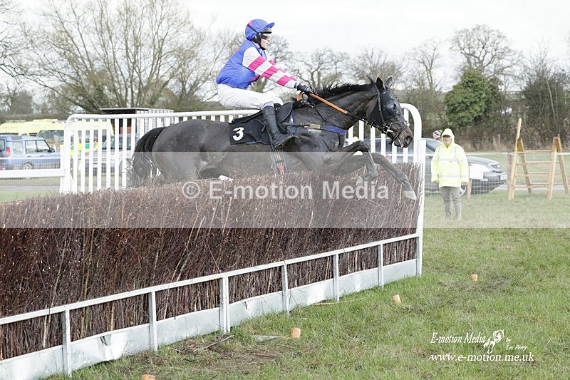 PtP 180323 1224 - Shelfield Park Races with Croome & West Warwickshire Hunt  18/03/23