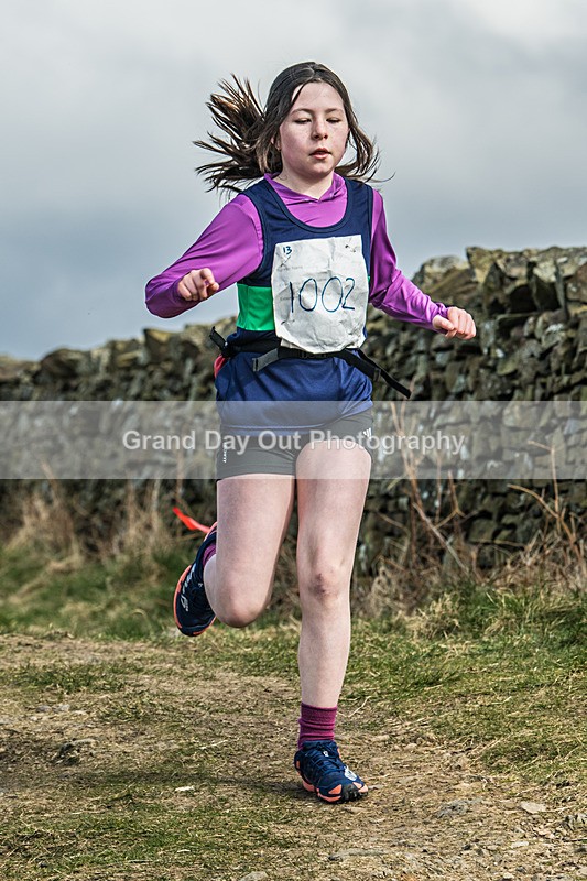 Helm Hill -224 - Kendal Winter League Helm Hill Fell Races (Under 13/15/17 & Seniors) Sunday 16th March 2025