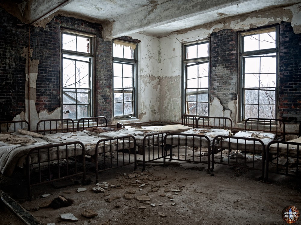 Snowy Beds | Norwich State Hospital