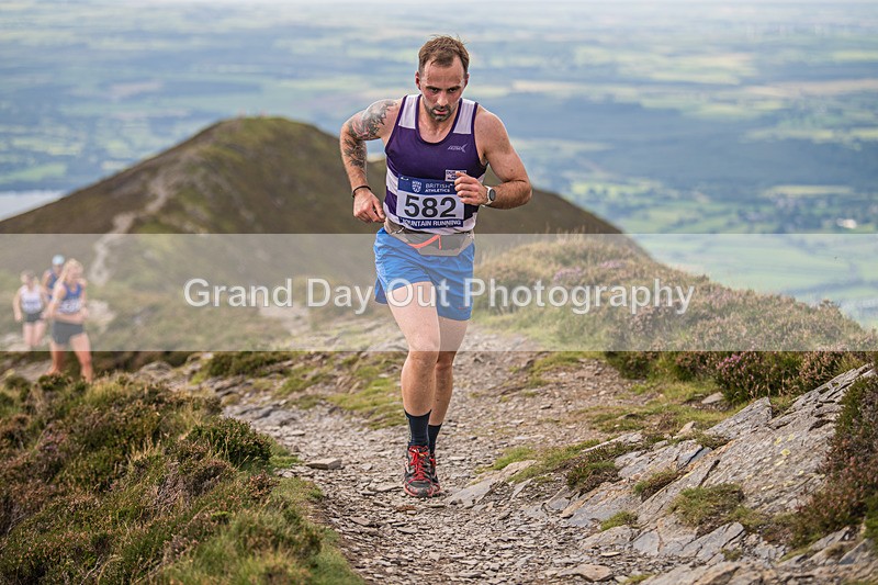 Uphill Only-223 - British Athletics Off Road Running Championships Senior Uphill Only Trial - Skiddaw Friday 15th Augu
