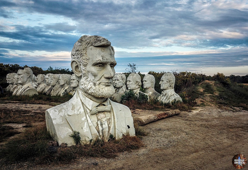 How 43 president heads ended up abandoned on a Virginia farm