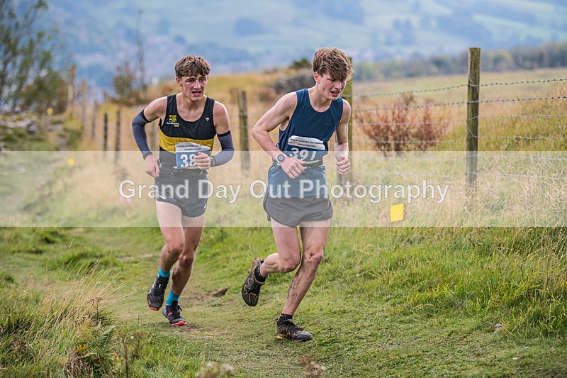 Year 12-13-30 - The English Schools Fell Running Championship Giggleswick Year 12-13 Sunday 6th October 2024