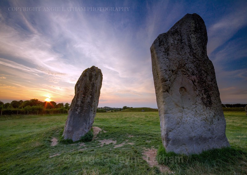 Avebury Sunset 1 - Ancient Sites