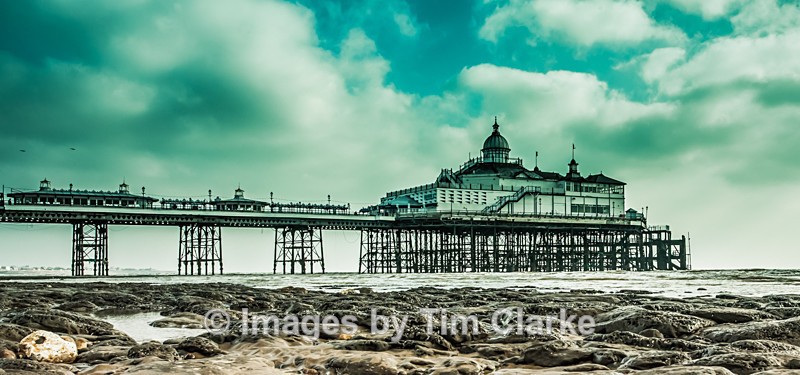Eastbourne Pier low tide 21755 - Seascapes