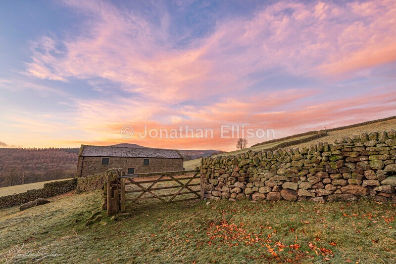 Barn Sunrise - The Peak District