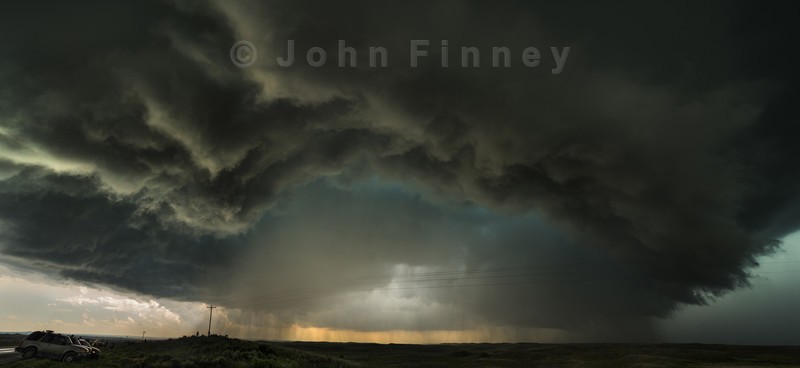 Canadian wall cloud TX - Weather photography