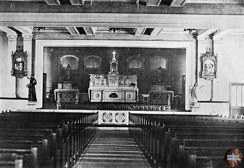 historical photos of the church of the transfiguration in philadelphia on matthew christopher murray's abandoned america