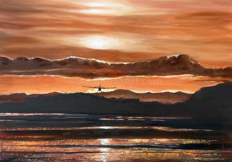 Arriving on Island of Barra(NOW SOLD) - Hebridean Originals