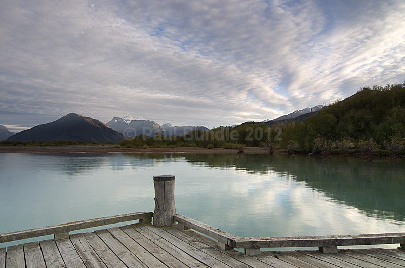 Sunrise Glenorchy pier - New Zealand South Island